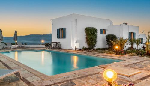 Villa Bella with Swimming pool Rethymno Crete gîte à louer Áno Valsamóneron