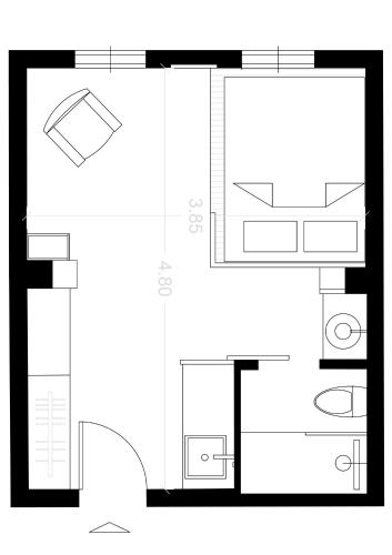 Apartment room in Bastion Luxury Medieval Accommodation