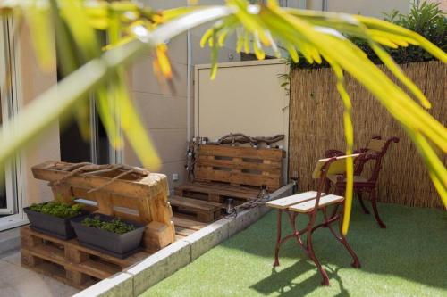 Superbe Appart Plein Centre avec Parking & Jardin in Ancienne Ville