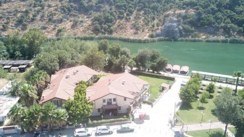 Riverside villas in Dalyan