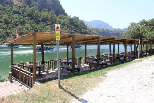 Riverside villas in Dalyan