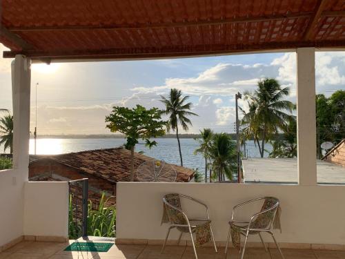 Balcony/terrace, Pousadinha da Lulu - Pontal Mangue Seco in Mangue Seco