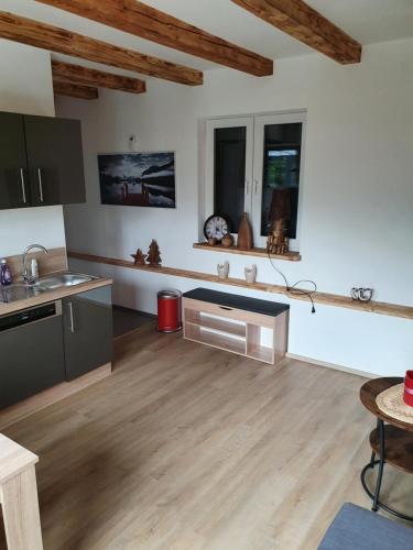 Kitchen, Ferienwohnung Lahnblick in Weilburg