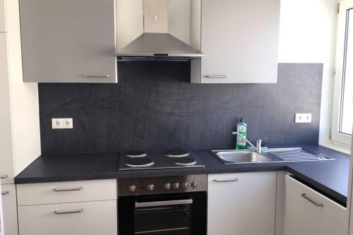 Konyha, Hell Modern Gemütlich Großes 1 Zimmer Apartment Ilvesheim (Hell Modern Gemutlich Großes 1 Zimmer Apartment Ilvesheim) in Lampertheim