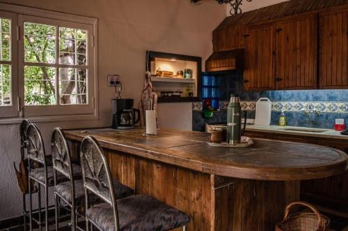 Kitchen, Posada Los Cipreses in Capitan Montoya