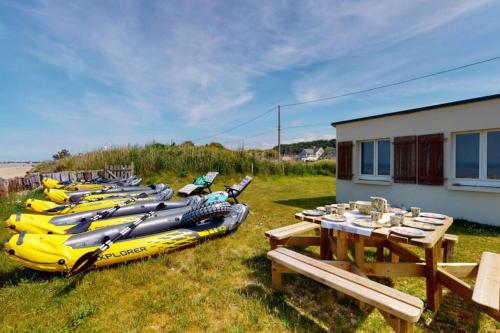 Le Vieux Colombier, 4 etoiles Face mer SPA OPTION billard acces plage, societe La clef decamp