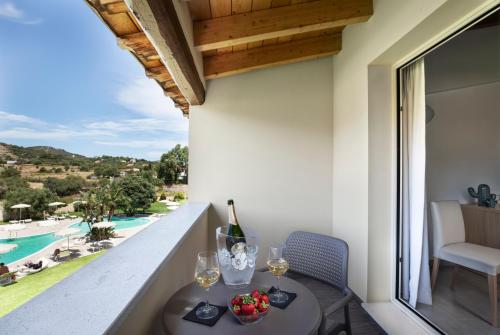 Kilátás, Hotel San Teodoro in Badualga