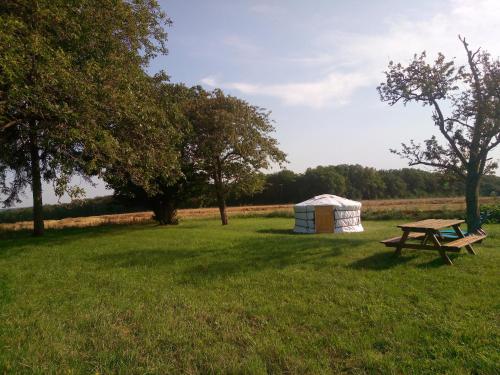 Skats, 2 Yourtes au naturel in Druyes Les Belles Fontaines