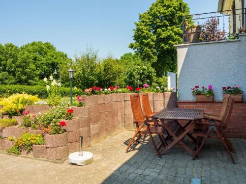 Balkons/terase, Schone Ferienwohnung in Damshagen an der Ostsee in Damshagen