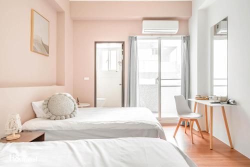 2 twin beds