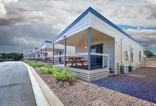 . Harvest Stay Cabin Park