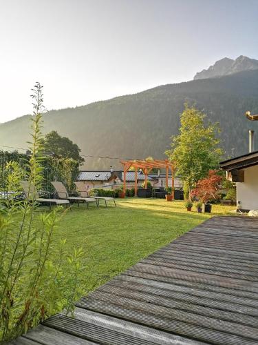 花園, Adler Hotel-Pension in 富爾普梅斯