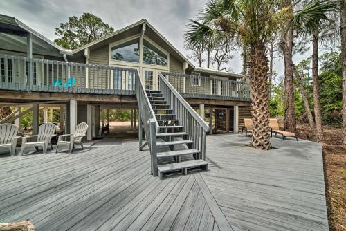 Breezy St George Island Escape with Private Dock! in St George Island