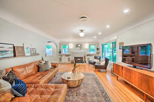 Modern Redding Retreat with Pool Walk to Town! - image 2