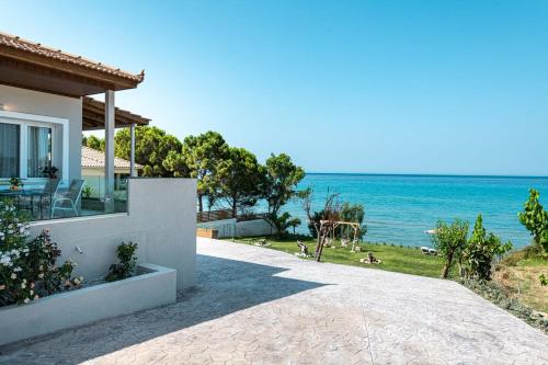 Vista exterior, Villa Angelina in Arkoudi