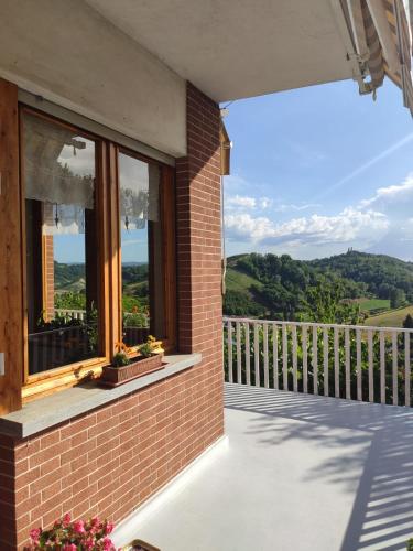 Balkon/terasa, La Casa in Collina in Mombercelli
