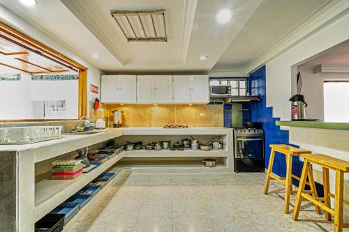 dapur, Hostal Palo Alto in San Andres Island