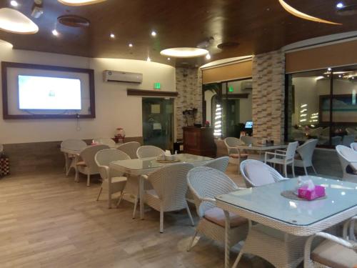 Restaurant, Corniche Palace Hotel in Ajman Beach