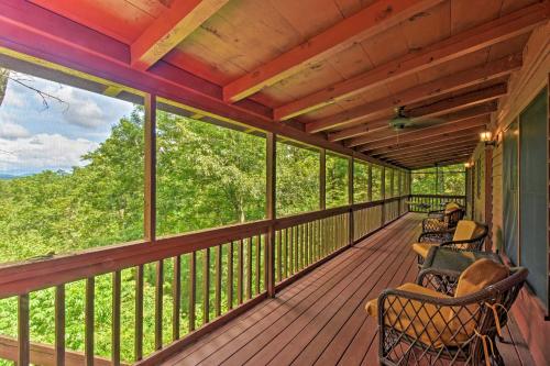 Cozy Sunset View Cabin with Hot Tub and Game Room! - image 11