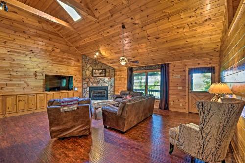 Cozy Sunset View Cabin with Hot Tub and Game Room! - image 3