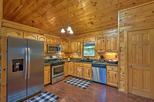 Cozy Sunset View Cabin with Hot Tub and Game Room! - image 5