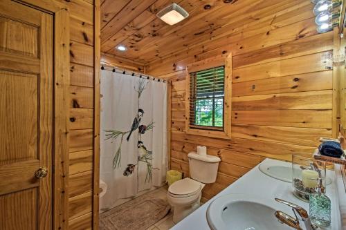 Cozy Sunset View Cabin with Hot Tub and Game Room! - image 2