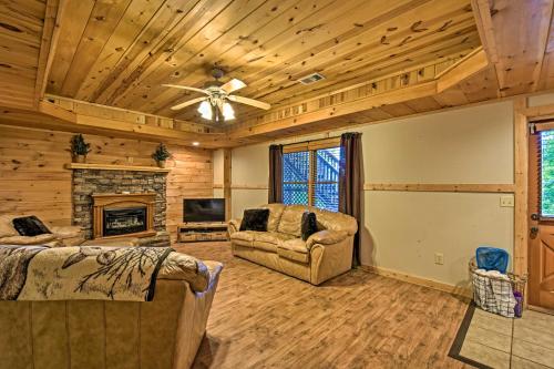 Cozy Sunset View Cabin with Hot Tub and Game Room! - image 4