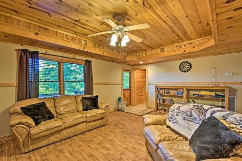 Cozy Sunset View Cabin with Hot Tub and Game Room! - image 10