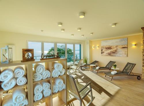 桑拿, Villa Beachside in 埃肯弗德