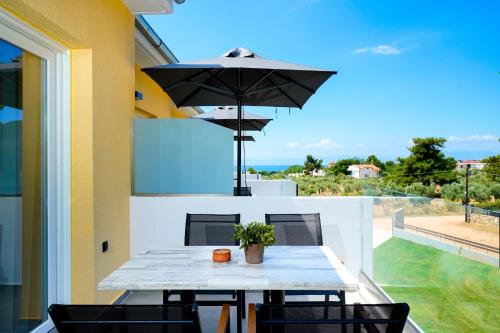 Balcony/terrace, Solar Suites in Thassos
