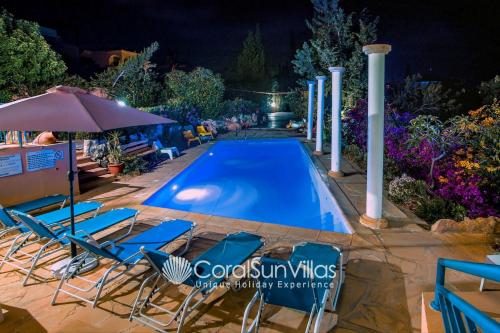 Wonderful quiet area, Completely Privacy, Large Private Pool, Colourful Garden, Peyia (Foto 10)