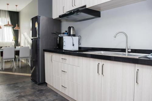 Kitchen, Cambodian Country Club in Sangkat Tuek Thla