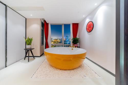 Kilátás, Cloudy International Apartment-Beijing Road A-mall Branch in Kanton