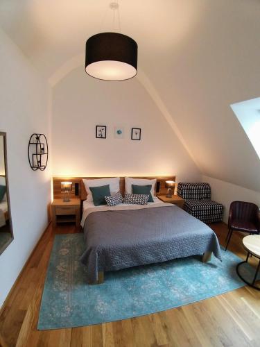 1 double bed, 1 sofa bed