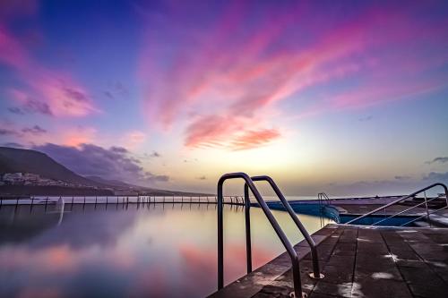  Sunset on the sea III, Pension in Punta del Hidalgo