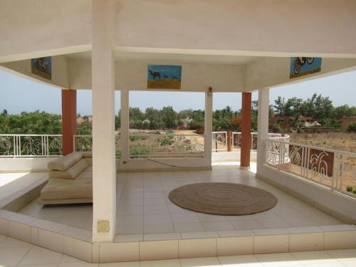 Terraza/balcón, Résidence Kalado Saly (Residence Kalado Saly) in Saly