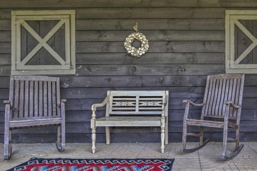 Rustic and Authentic Farm Stay by DuPont Forest!