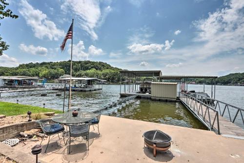 Waterfront Home with Boat Dock Decks and Grill! Sunrise Beach Missouri