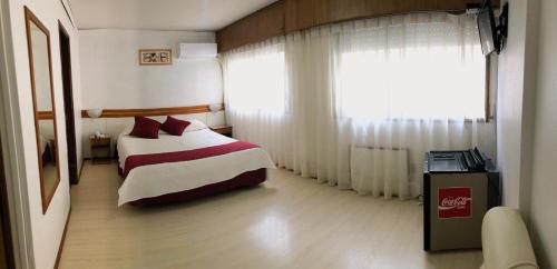 1 double bed