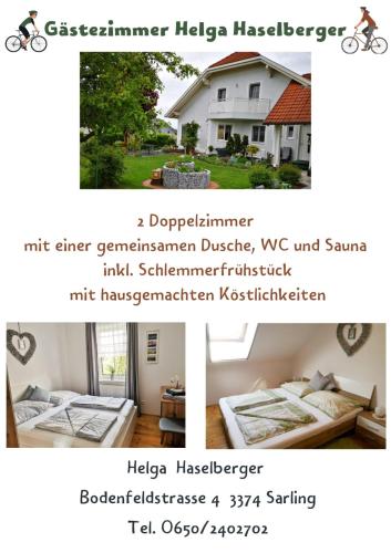Privatzimmer Helga Haselberger - Accommodation - Ybbs an der Donau