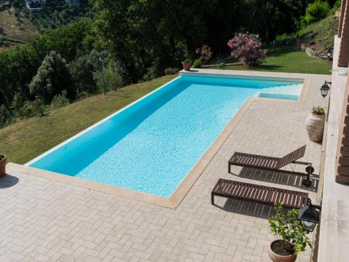 Swimming pool, Holiday Home Casale della Croce by Interhome in Montebuono In Sabina