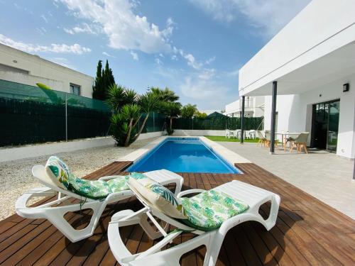 Casa Coco Stylisches Beachhouse mit Pool & Sundeck Els Poblets Denia