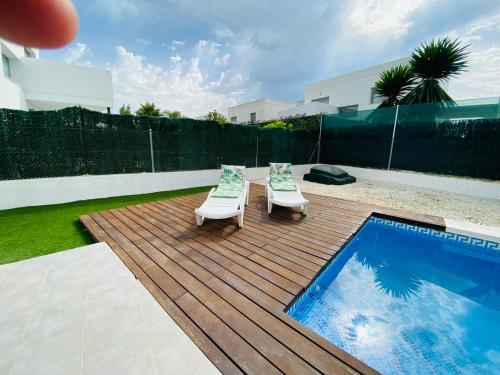 Casa Coco Stylisches Beachhouse mit Pool & Sundeck Els Poblets Denia