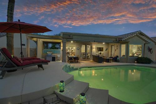 Phoenix Area Home Pool and Spa, on Golf Course in Sun City