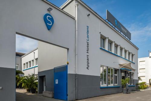 A szálláshely kívülről, Smartappart Lorient in Lorient