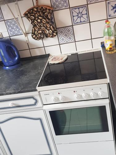 廚房, Ferienhaus auf Rügen (Ferienhaus auf Rugen) in 金格斯特