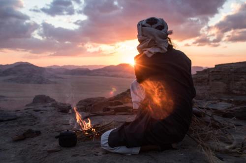 Bedouins life camp Wadi Rum