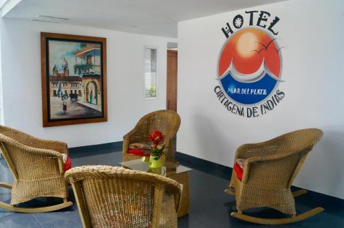 Lobby, Hotel Mar del Plata in El Bosque