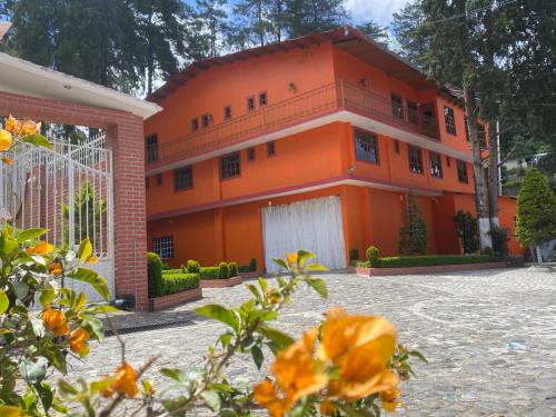 Mineral del Monte Hotel Posada Castillo Panteon Ingles 3-Star Hotel room