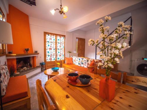kuchnia, Orange House for big families in Damouchari - Delicious Houses in Ntamouchari